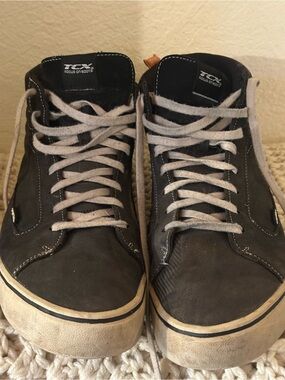 TCX Men's Black Motorcycle High-Tops